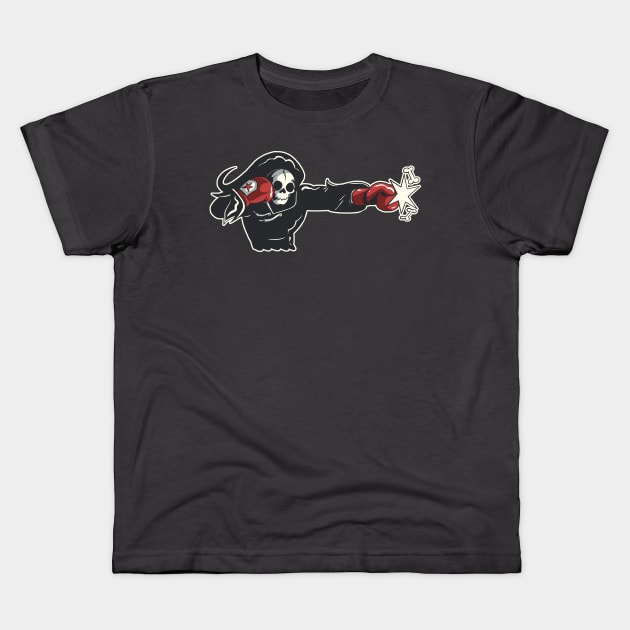 Death boxing Kids T-Shirt by TomiAx